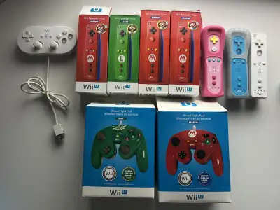 Mario Wiimote - $100 each (sealed) Mario Wiimote - SOLD Luigi Wiimote - SOLD Peach Wiimote - SOLD Pe...