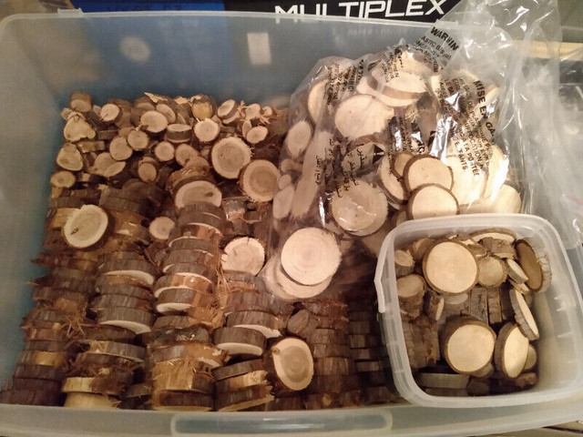 Lot de bois en rondins séchés (1'' à 8'' OD) pour artisanat dans Loisirs et artisanat  à Laval/Rive Nord - Image 2
