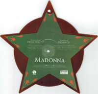 Madonna - "Dress You Up" Star Shaped 7" Picture Disc