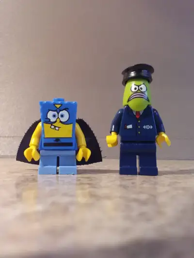 Lego Sponge Bob minifigures, View more