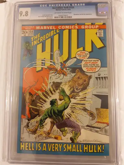 The Incredible Hulk #154 CGC 9.8, View more