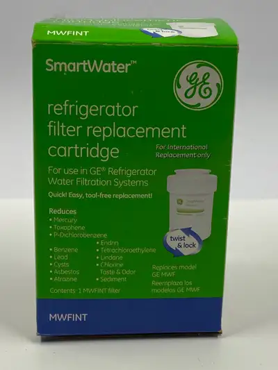 GE MWFINT SmartWater Refrigerator Replacement Filter Cartridge, View more