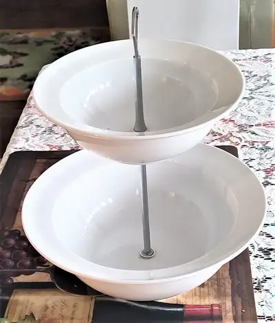 2 level serving bowls, View more
