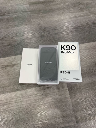 Denim Blue Redmi K90 Pro Max 256GB/12GB - 100% Battery -Case, View more