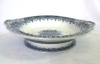 PLAT de SERVICE sur PIED ANTIQUE  FOOTED SERVING BOWL c.1870