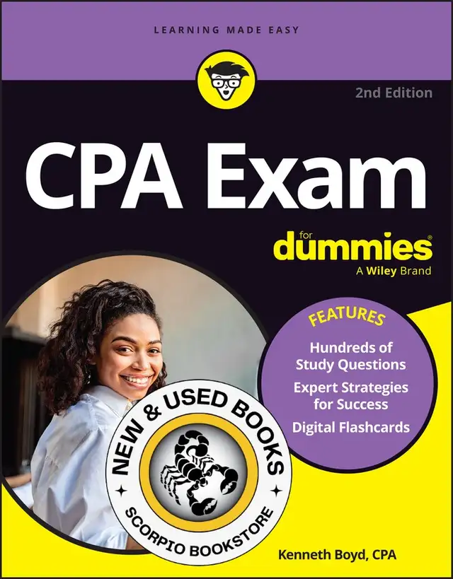 CPA Exam for Dummies 2E Boyd 9781394245994 in Textbooks in Mississauga / Peel Region - Image 2