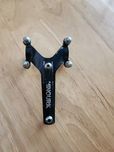 Minoura aluminum handlebar water bottle cage mount, View more