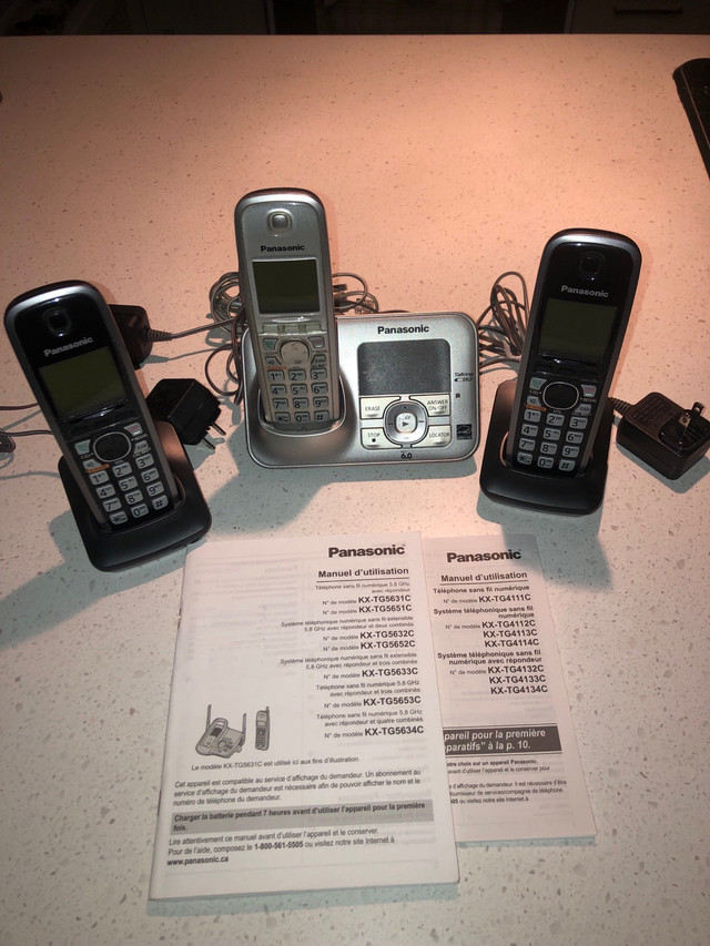 Télephones sans fil numérique  dans Téléphones résidentiels et répondeurs  à Saint-Hyacinthe