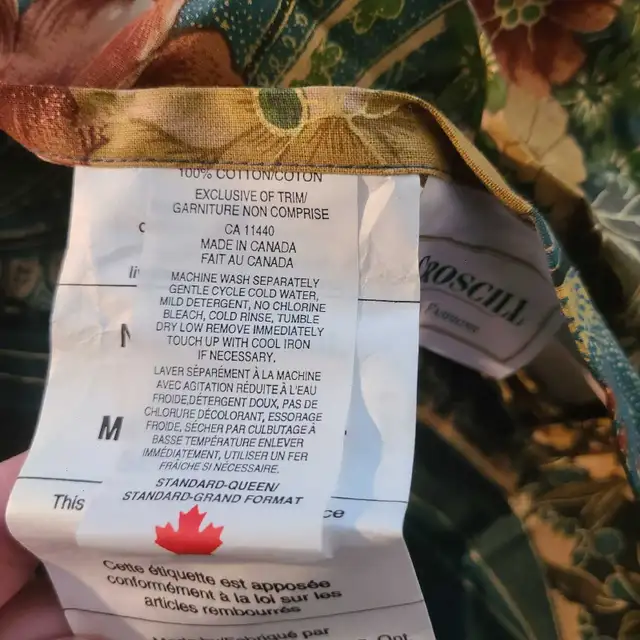Croscill Vintage Double Comforter set in Bedding in Mississauga / Peel Region - Image 10