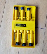 Stanley Precision 6 Piece Screwdriver Set