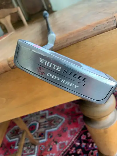 Odyssey WHITE STEEL putter LH, View more