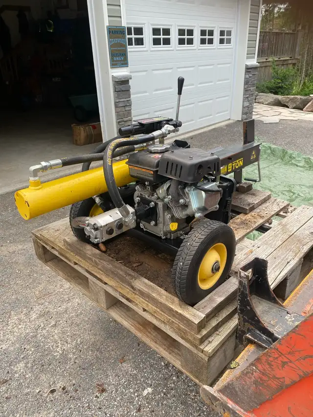 9 ton log splitter 