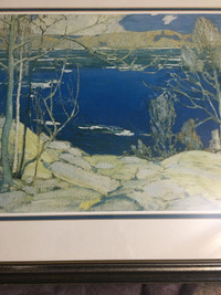 Tom Thomson print lakefront