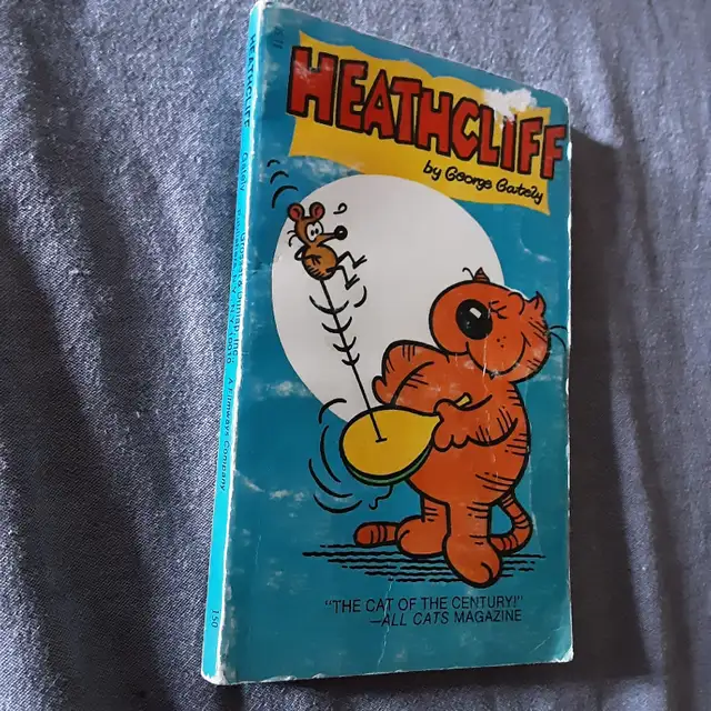 1976 Heathcliff by George Gately, the 1st heathclif pocket book in Comics & Graphic Novels in Calgary - Image 3