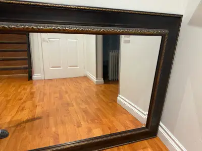 Large Framed Wall Mirror, View more