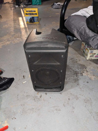 Samson Portable P.A speakers