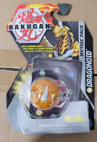 Bakugan Mythic Pack Dragonoid Translucent Gold Chase