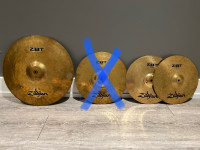 Zildjian ZBT Cymbal Sale $60 each