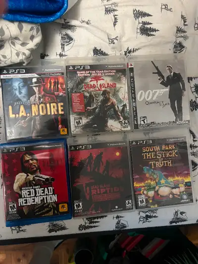 Prices below and firm! All games have manual as well Dead Island - $10 Dead Island Riptide - $10 Sou...