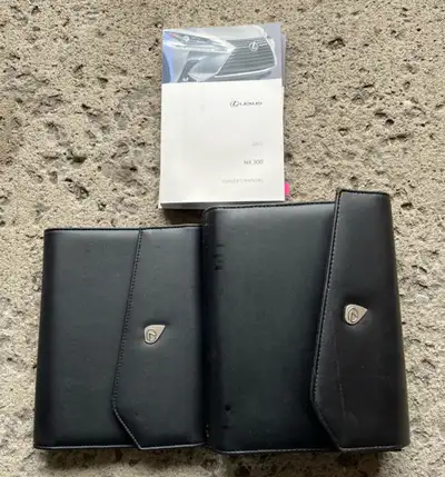 Lexus NX300 2020 Owners Manual $30 Lexus NX 300 owner’s manual French and English Including leather...