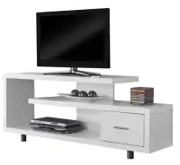 Latitude Run® Durable Modern Open Concept Center TV Stand