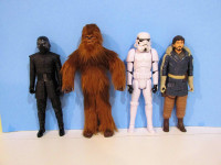 Figurines Star Wars articulés 12$ CHAQUE  (( CHEWBACCA VENDU ))