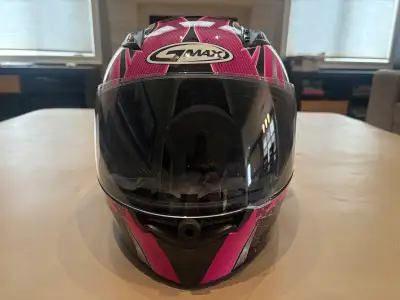 This GMax XS motorcycle helmet is in like-new condition, having been meticulously cared for and only...
