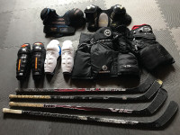 Assorted Used Hockey Gear (Youth Medium)