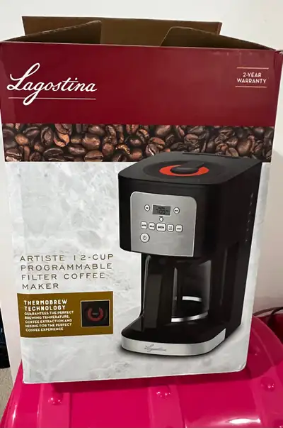 Lagostina Prima Thermobrew coffee maker, View more
