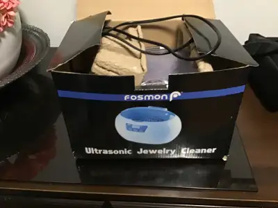 Fosmon Ultrasonic Jewelryl Cleaner (retail price 74$, View more