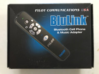 REDUCED....PILOT USA BLULINK BLUETOOTH HEADSET ADAPTER