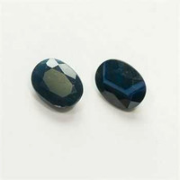 Pair Of Natural 3.83CTTW Sapphires ($2000 value)