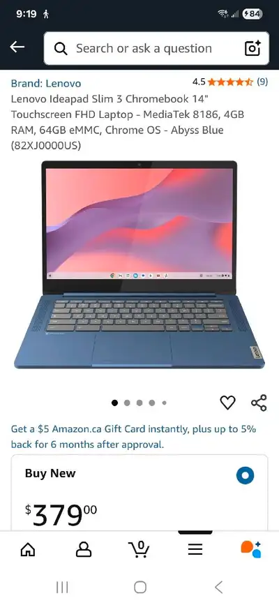 Lenovo Slim Chromebook, View more