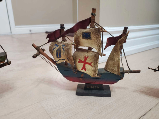 Woodcrafted minuture ships in Hobbies & Crafts in Hamilton - Image 3