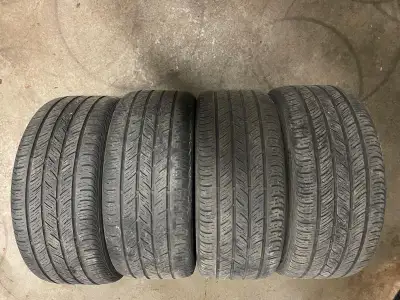 Continental 235/40/R18 summer tires No patches or side damages, approx. 55-60% tread left. $190 the...