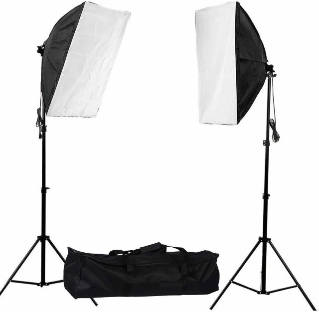 Lighting Kit and Softboxes Photography Studio Tripod Adjustable in Cameras & Camcorders in Cambridge