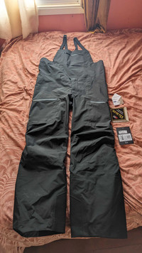 Arcteryx goretex sabre Bib snowpants 