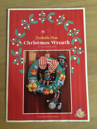 Excitable Elves Christmas Wreath Crochet Pattern