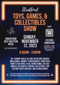 Stratford Toys, Games, and Collectibles Show