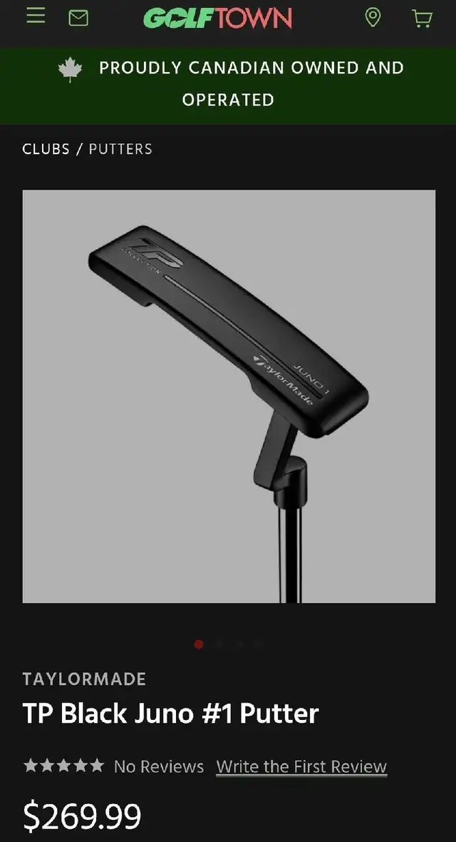 TaylorMade Juno #1 Putter in Golf in Ottawa - Image 2