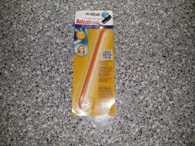 Here's a new Sulcabrush For dental oral cleaning, it's still sealed new. The Sulcabrush is Excellent...
