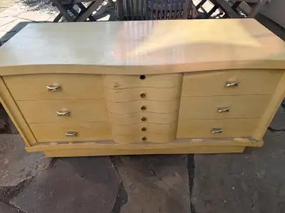 Lane Chest-  Mahogany Wood Seafoam, View more