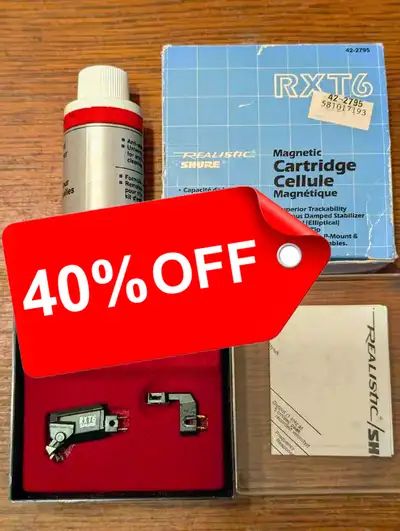 Realistic RXT6 Turn Table Cartridge *NEW ITEM/ NEVER USED*, View more