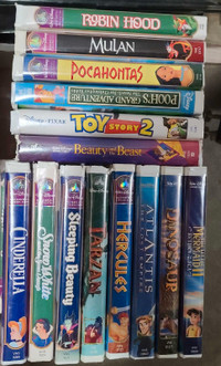 14 Walt Disney VHS $20