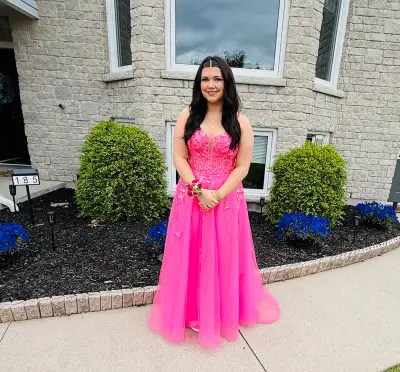 Bought for 700 worn once perfect condition size 10