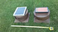 Solar powered attic/roof/garage  ventilation fan, 50% OFF