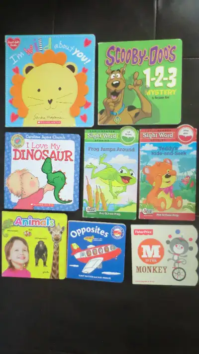 Books for toddlers, all for $8., View more
