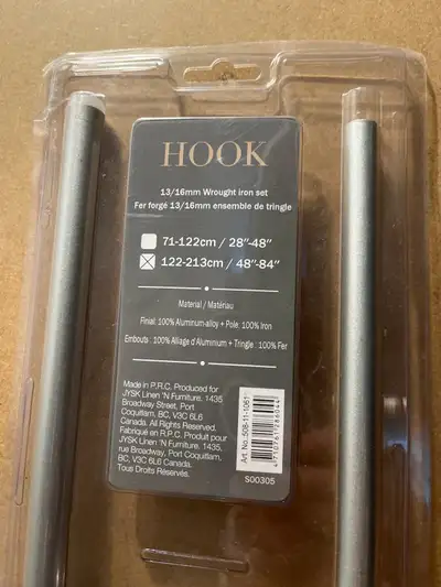 HOOK Curtain Rod, View more
