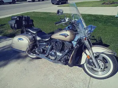 Vulcan Nomad 1500 F.I. Vance and Hines dual exhaust Baron big air kit Dyno jet power commander Cruis...