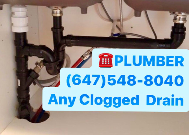Plumber Clogged Drain?☎️(647)548-8040☎️SameDay in Plumbing in City of Toronto - Image 2